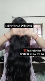 Sas Hair Extensions Natural Hair Curly Hair Indian Temple Hair